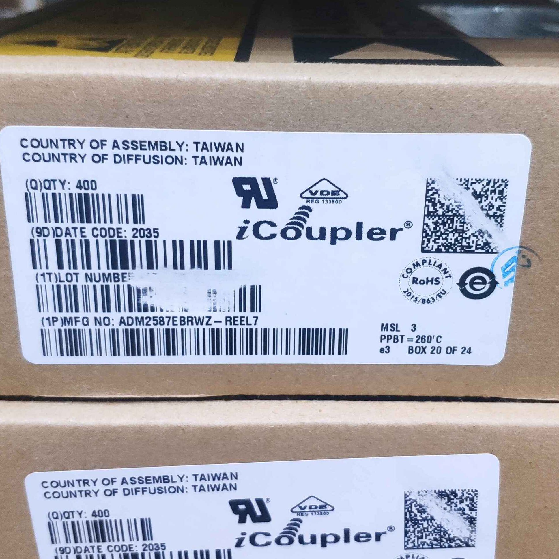 ADM2587EBRWZ-REEL7 Fully Isolated RS-485 High-Speed Transceiver