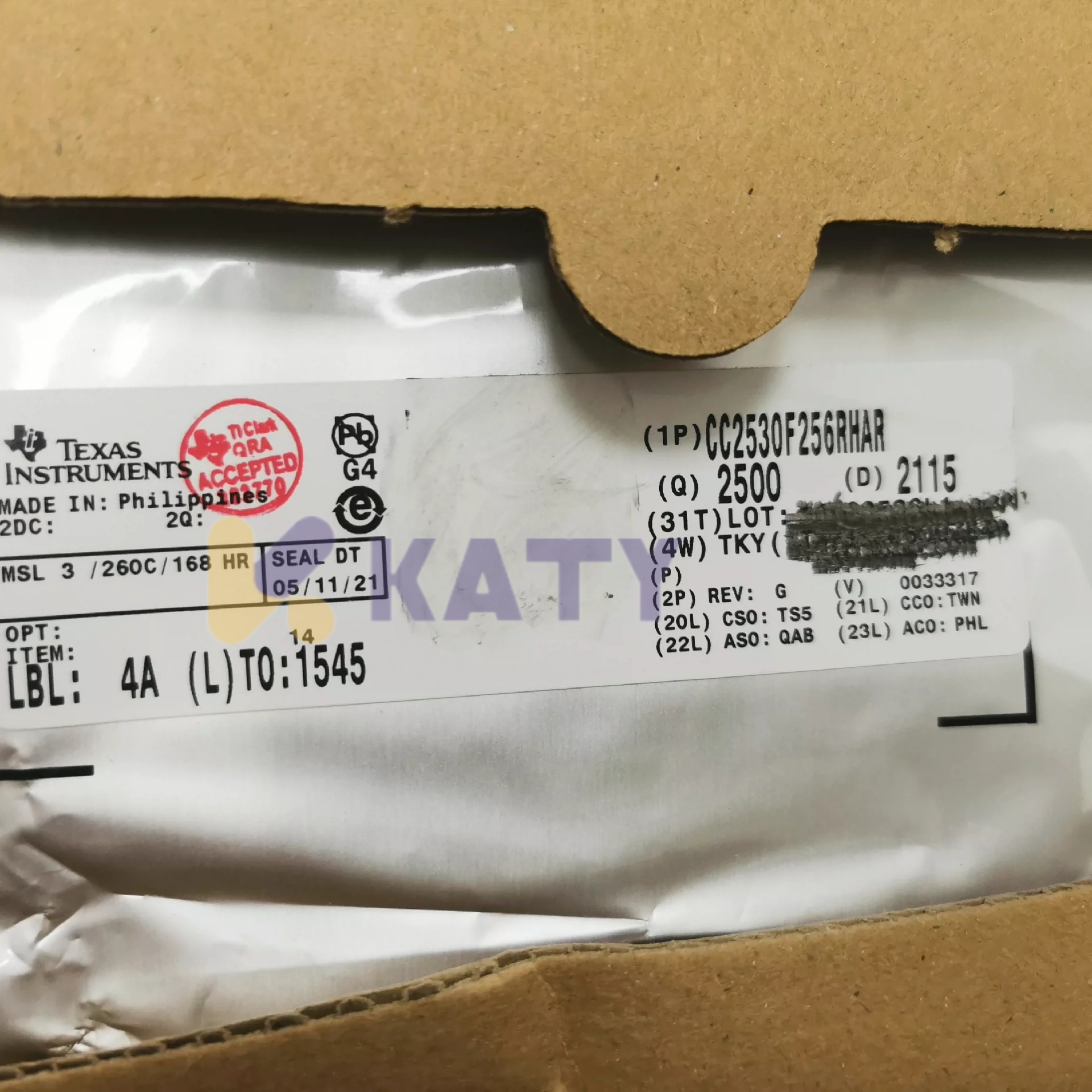 CC2530F256RHAR