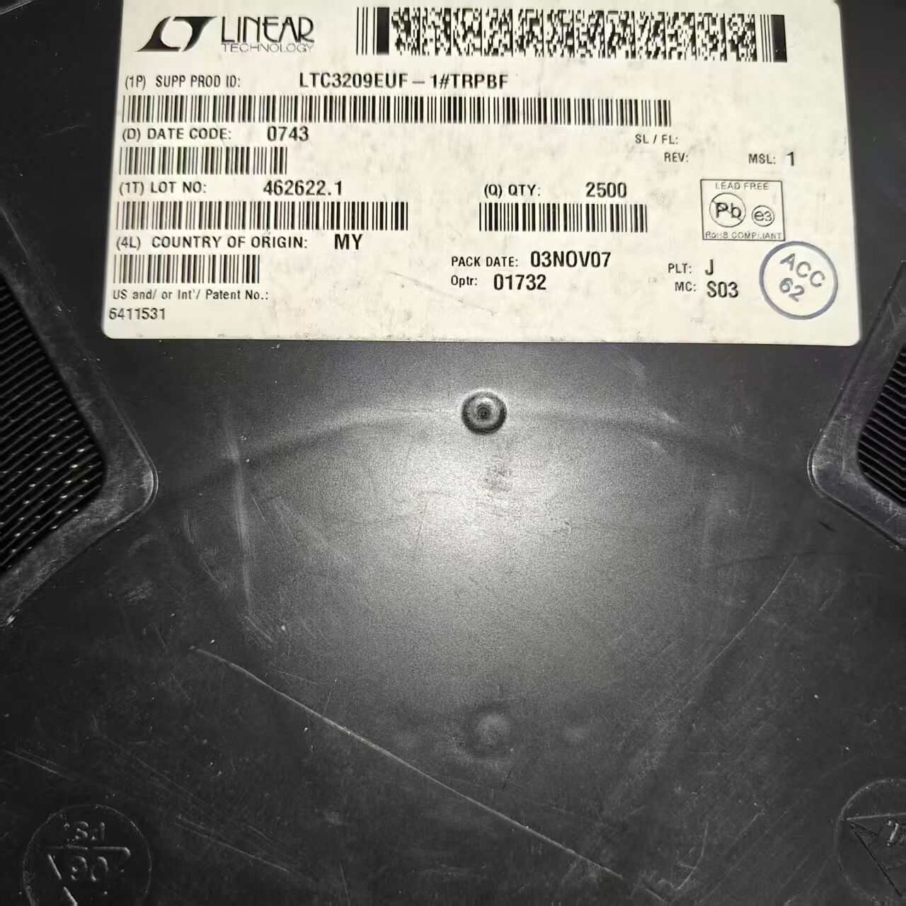 LTC3209EUF-1#TRPBF